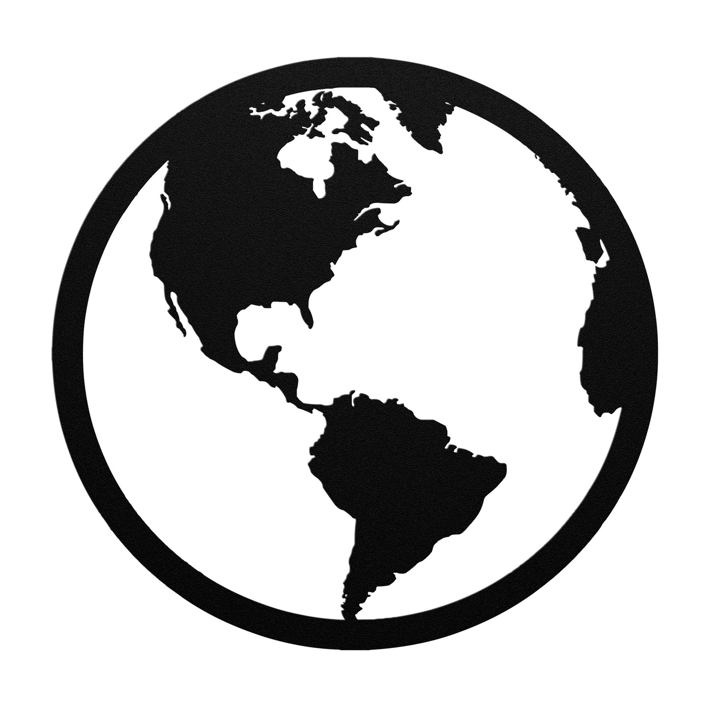 globe silouette